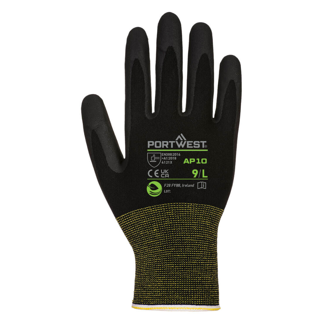 NPR15 Schuim Nitril Bamboe Handschoen - 12 st