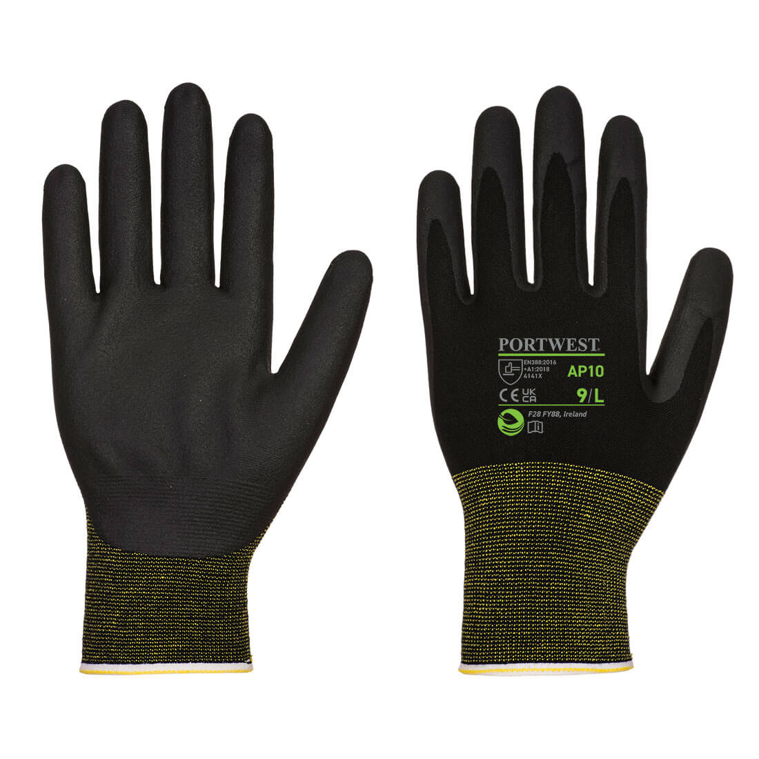 NPR15 Schuim Nitril Bamboe Handschoen - 12 st