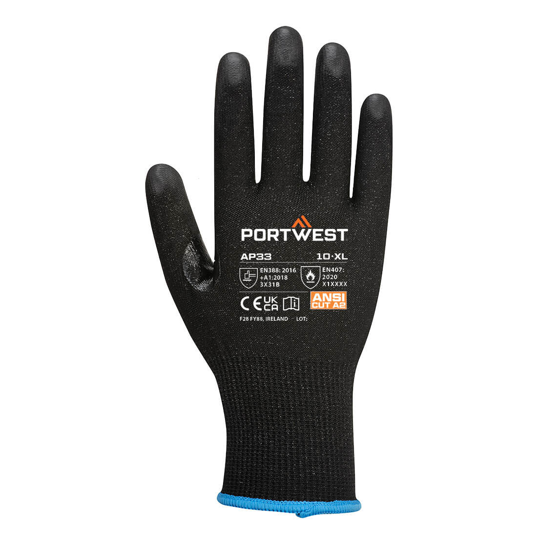 LR15 PU Touchscreen Handschoen PK12