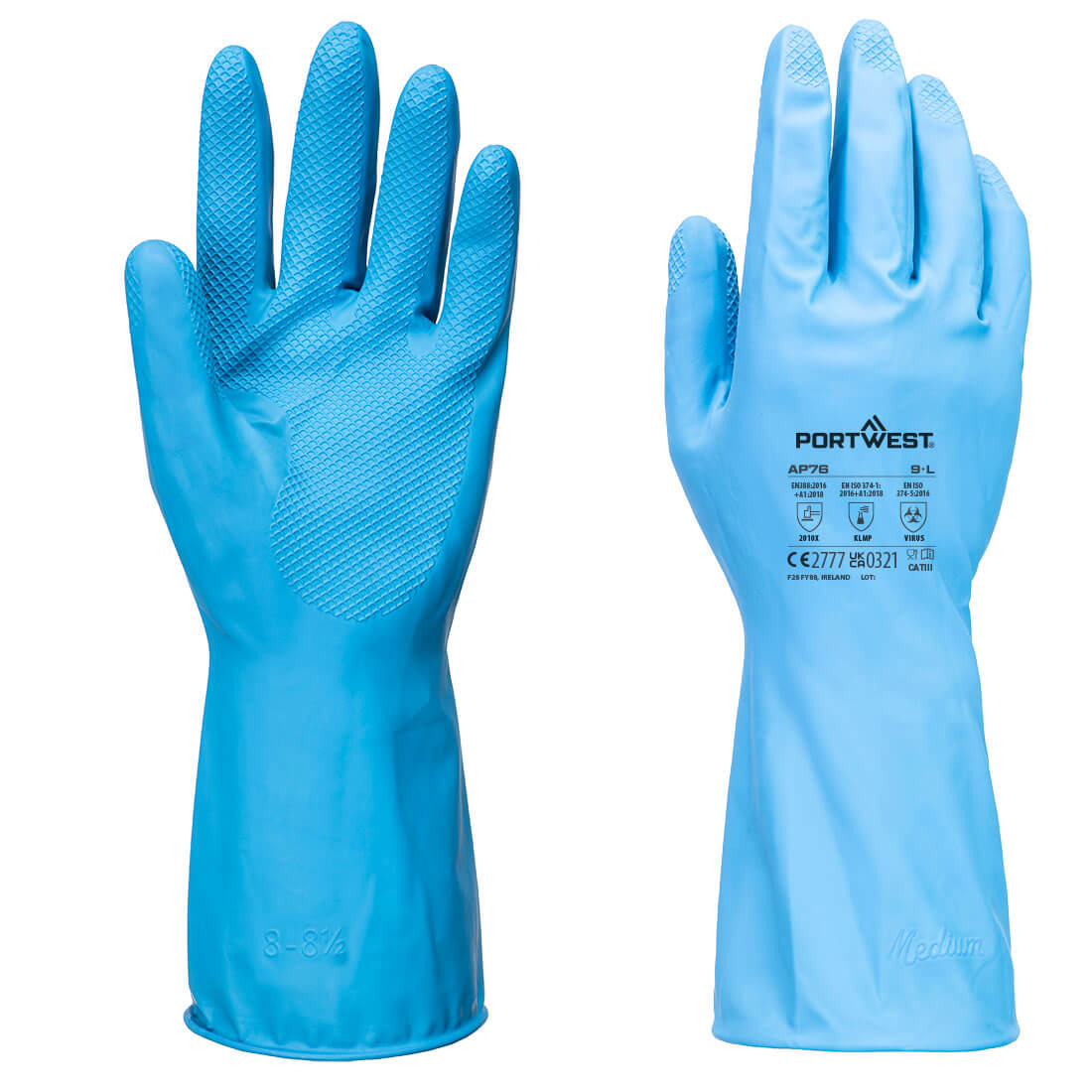 FD Chemicaliën B Latex Lichte Handschoen (Pk12)