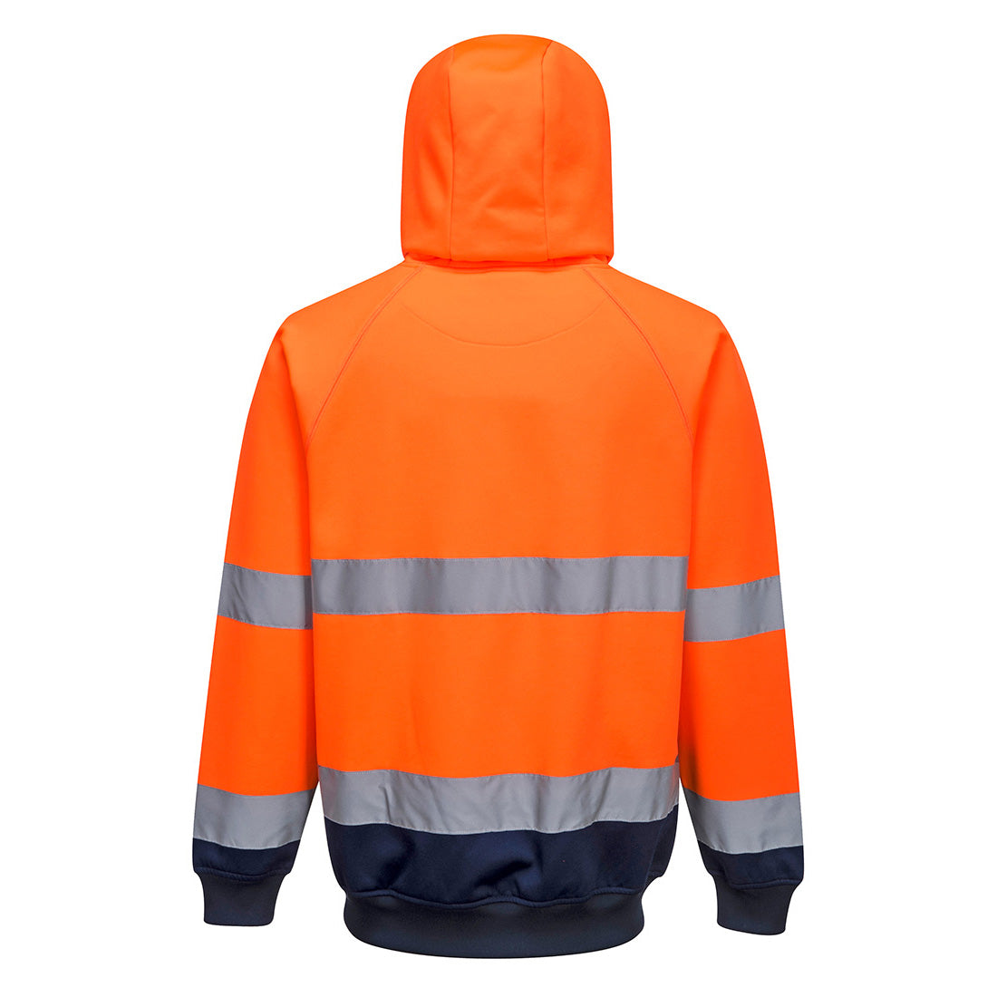 Tweekleurig sweatshirt met capuchon