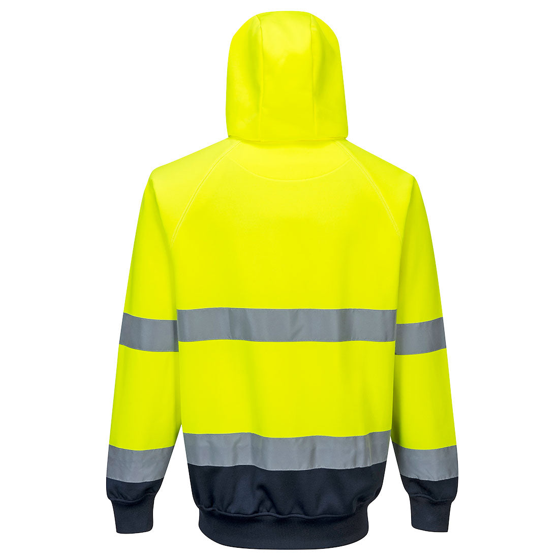 Tweekleurig sweatshirt met capuchon