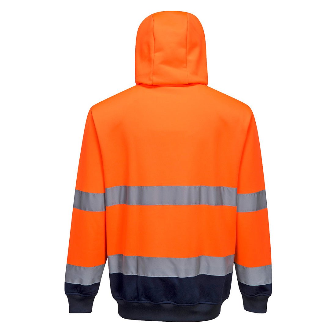 Hi-Vis Tweekleuren Hoody met rits