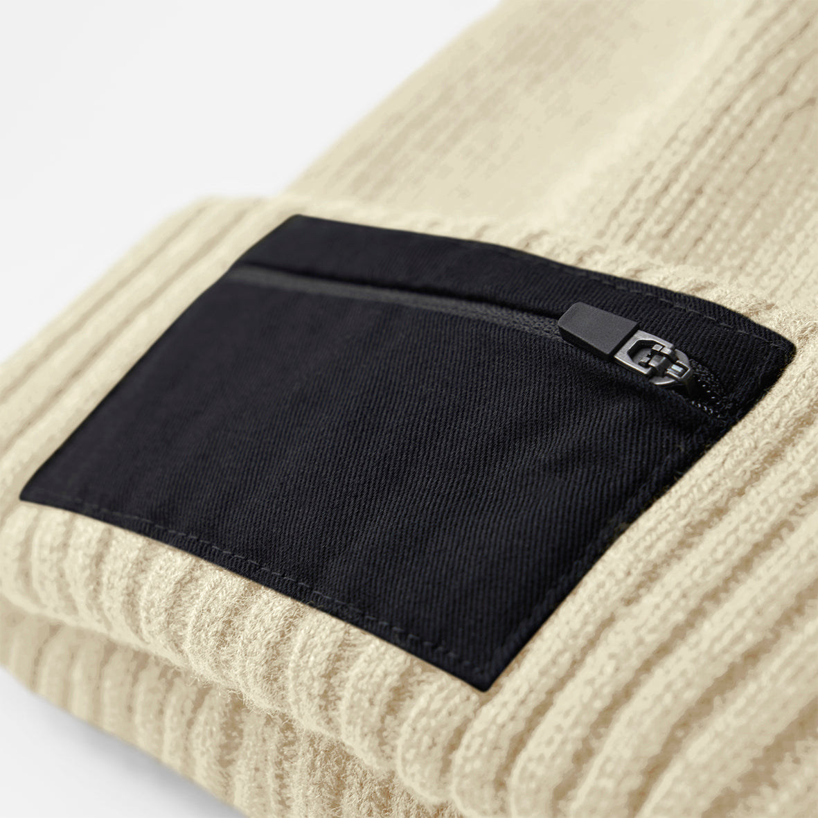 Zip Patch Beanie