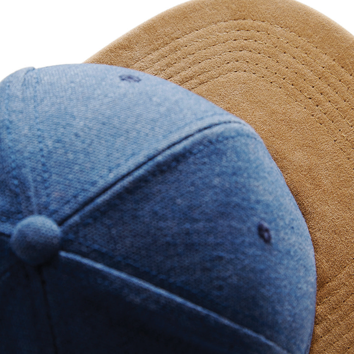 Suede Peak Snapback