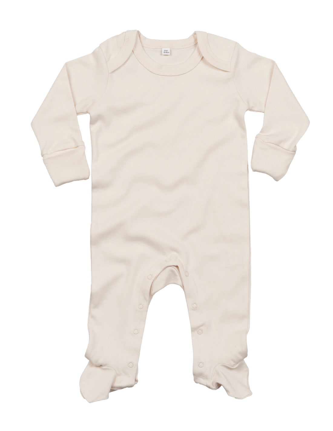 Baby Sleepsuit With Scratch Mitts