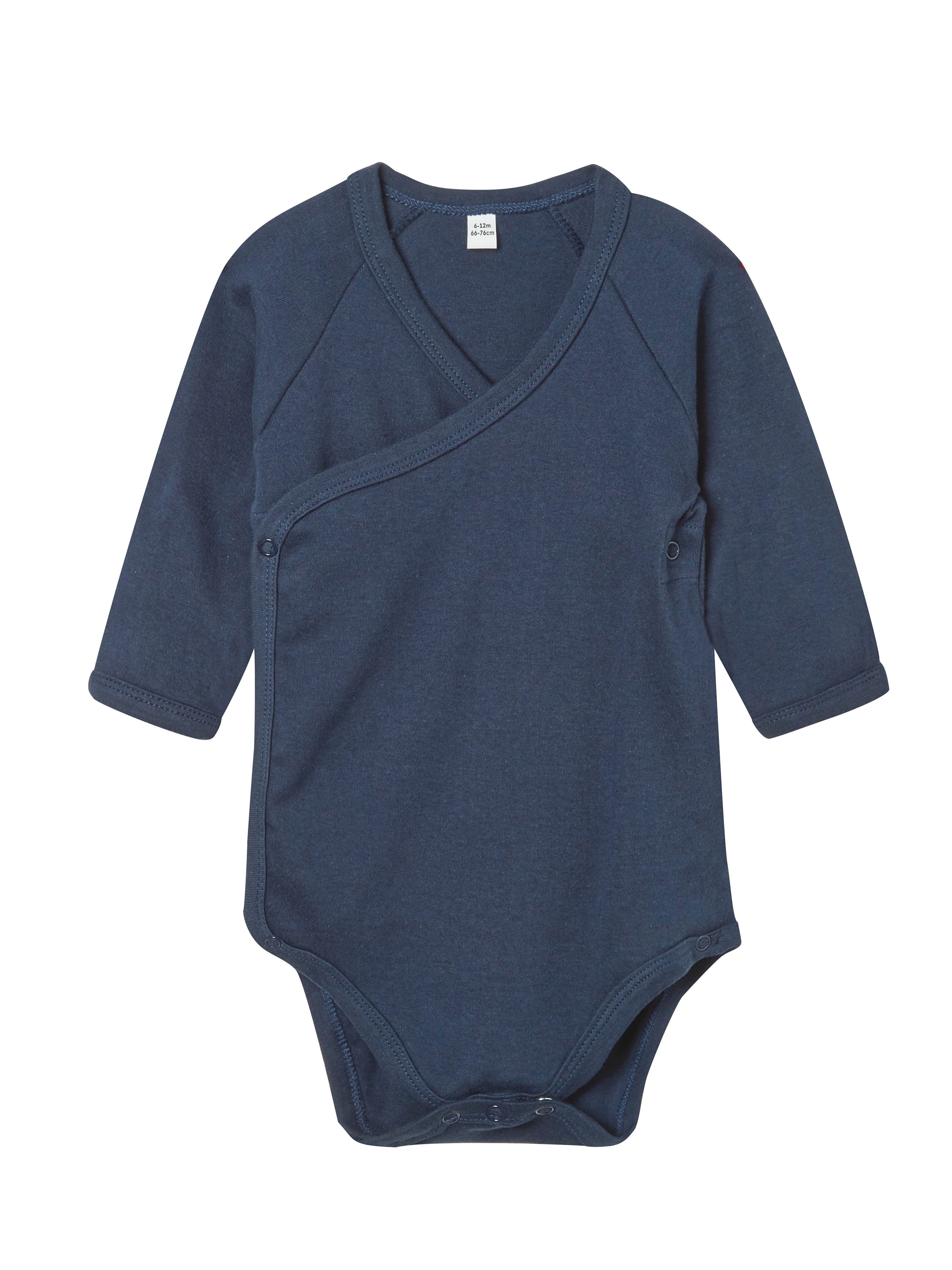 Baby Long Sleeve Kimono Bodysuit