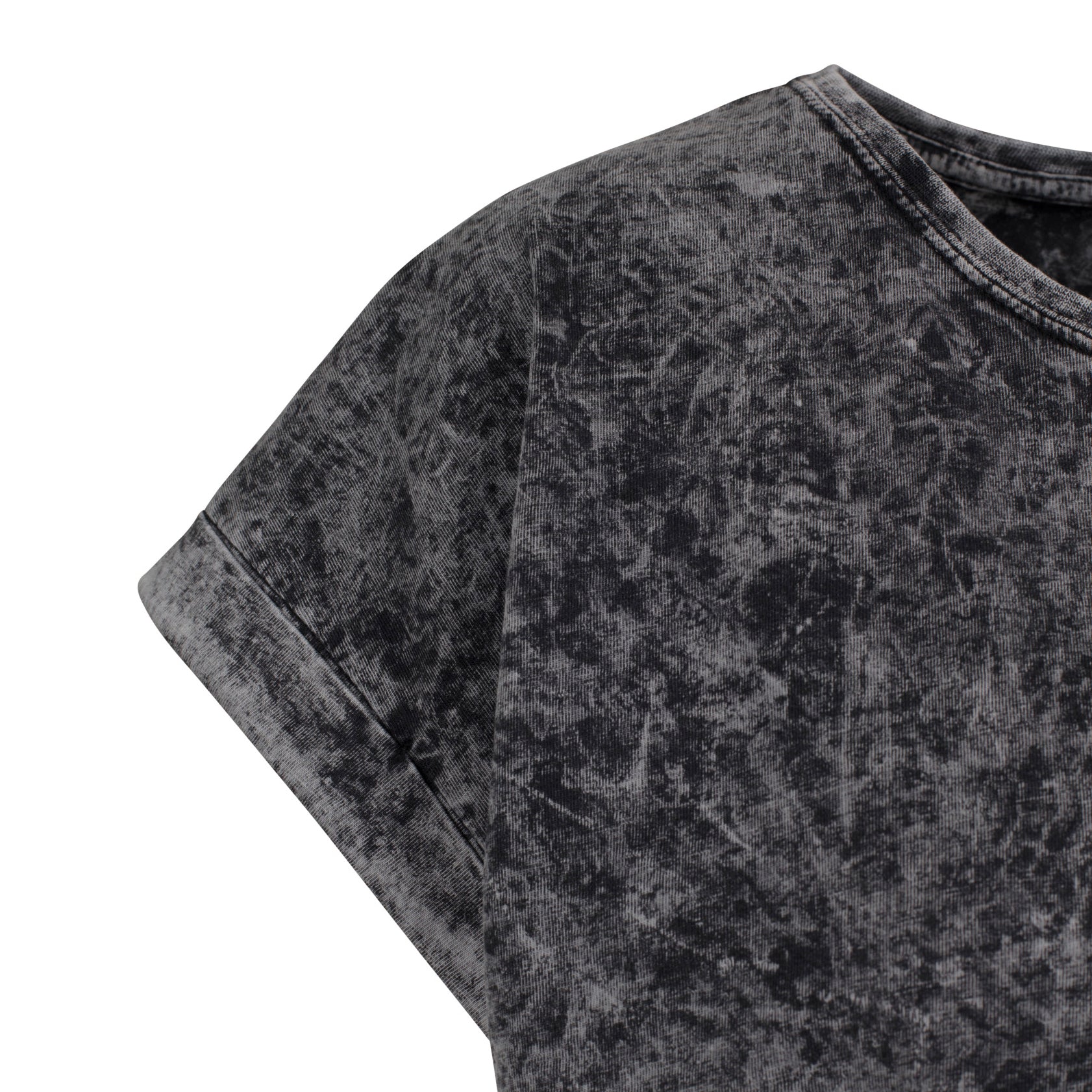 Ladies´ Acid Washed Extended Shoulder Tee