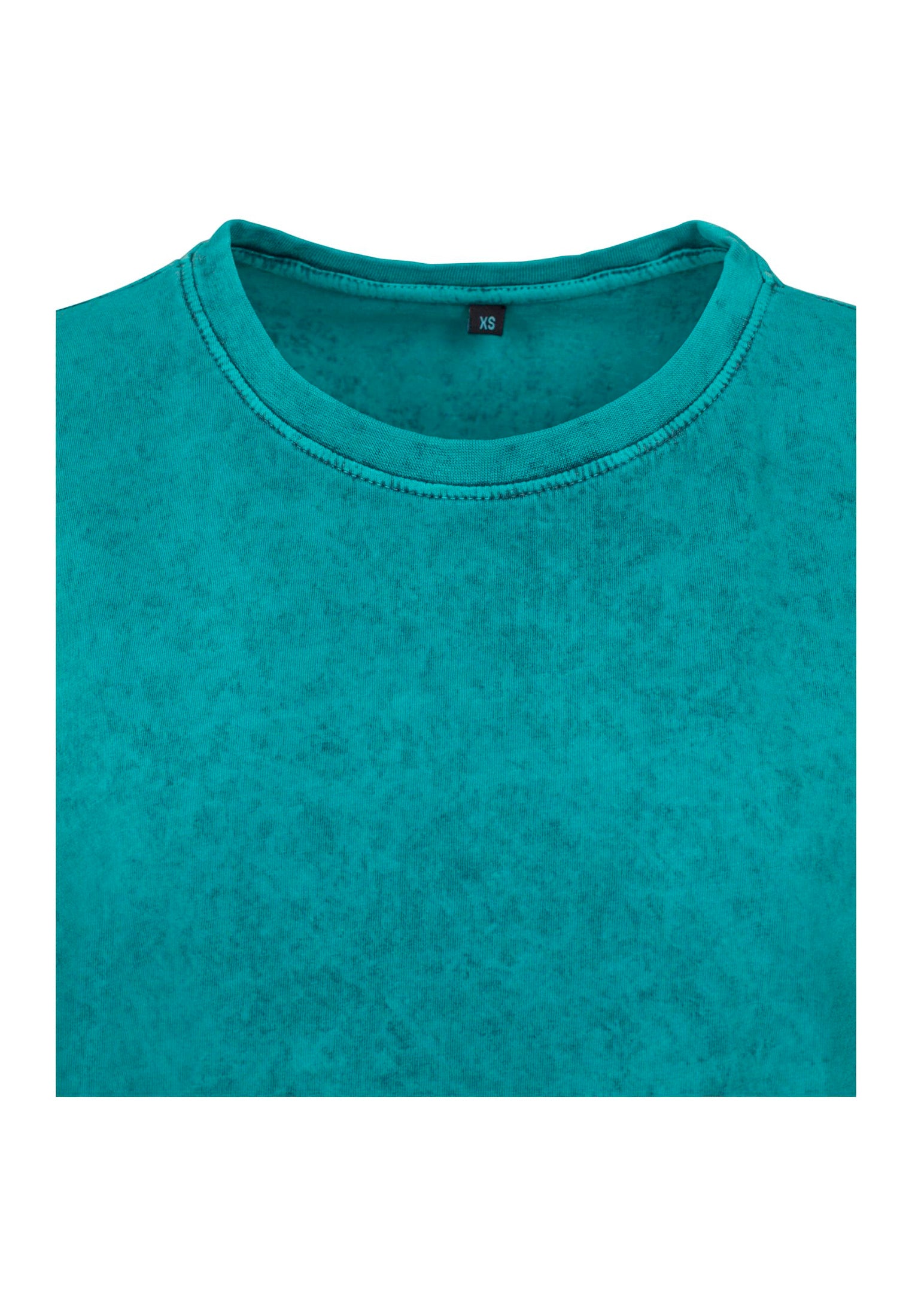 Ladies´ Acid Washed Cropped Tee