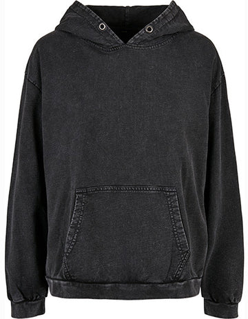 Ladies´ Acid Washed Oversize Hoody
