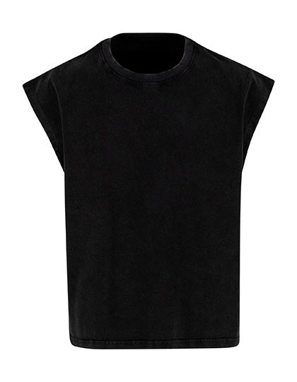 Vintage Cropped Heavy Sleeveless Tee