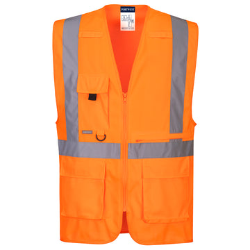 Hi-Vis Executive Vest met Tablet zak