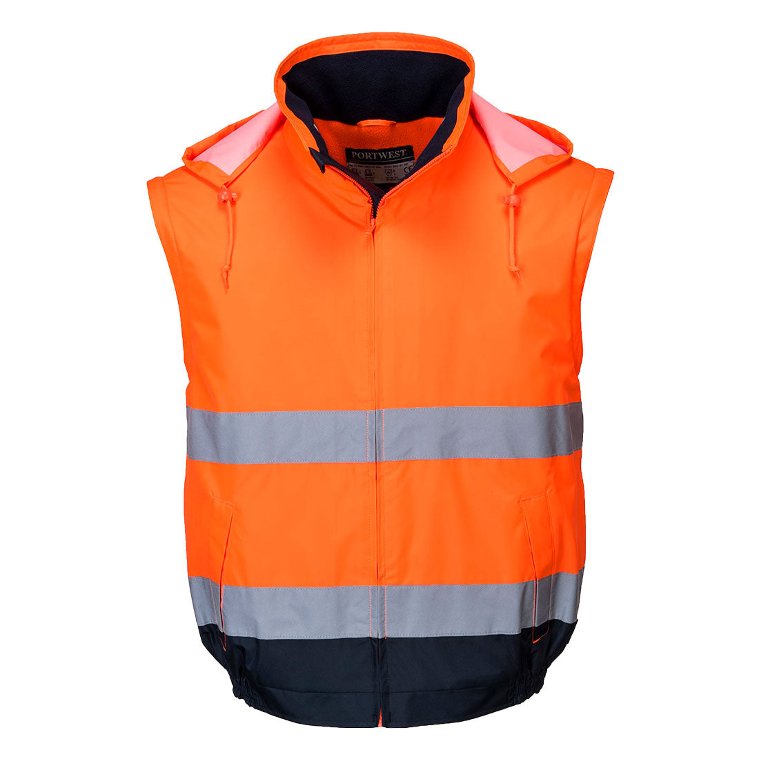 Hi-Vis 2 in 1 contrast lichtgewicht jack