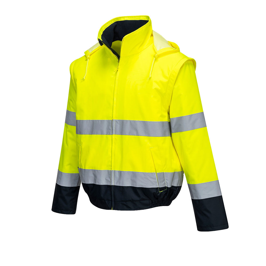 Hi-Vis 2 in 1 contrast lichtgewicht jack