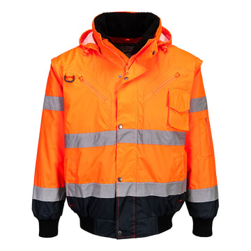 Hi-Vis 3-in-1 Contrast Bomberjack