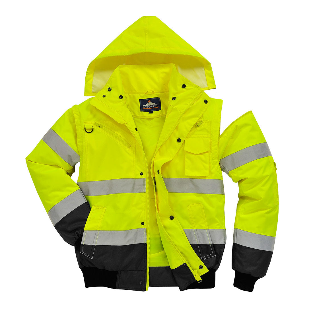 Hi-Vis 3-in-1 Contrast Bomberjack