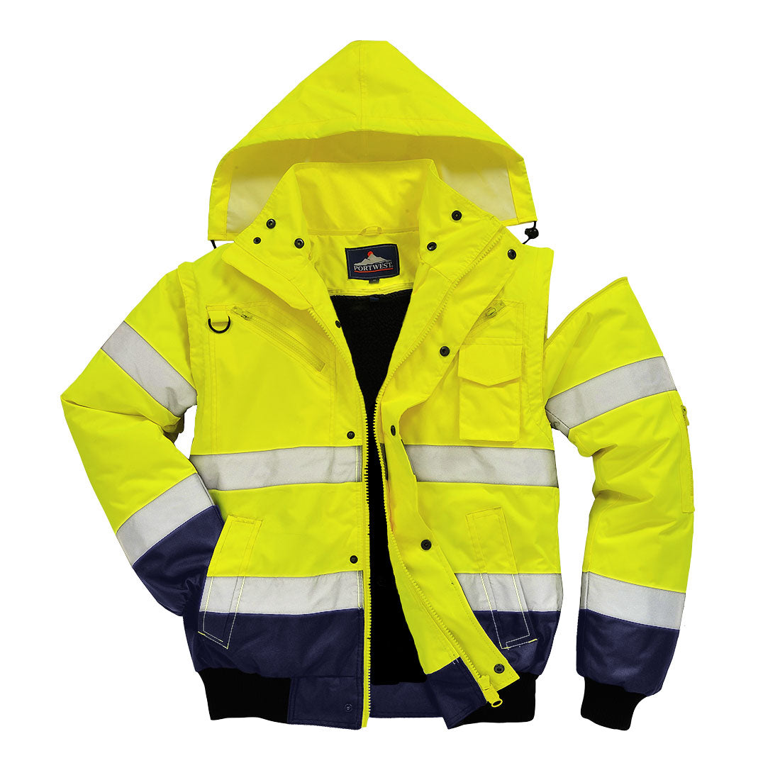 Hi-Vis 3-in-1 Contrast Bomberjack
