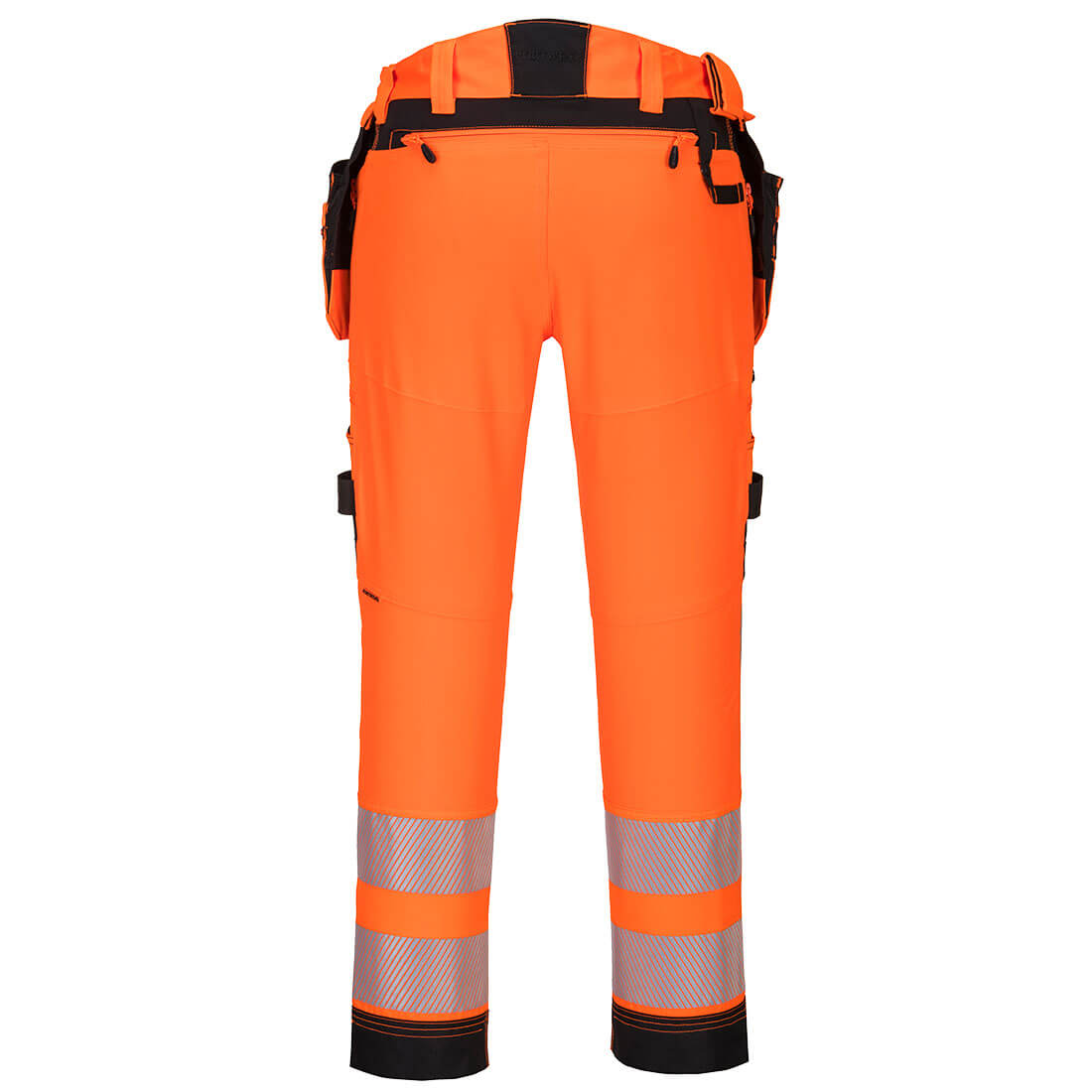 DX4-Hi-Vis broek met afneembare holsterzakken (regular)