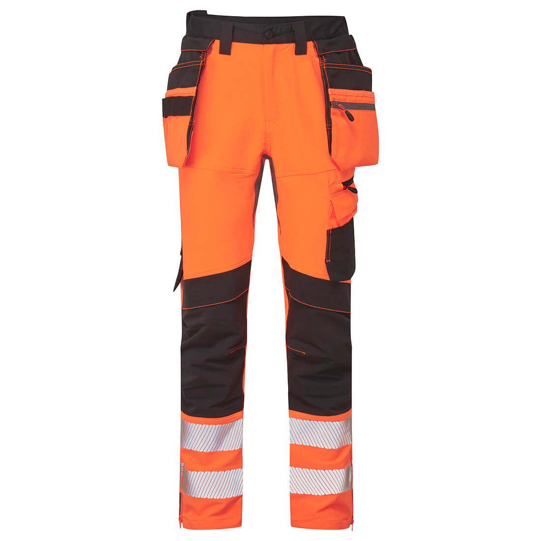 DX4-Hi-Vis Broek met afneembare holsterzakken (regular)