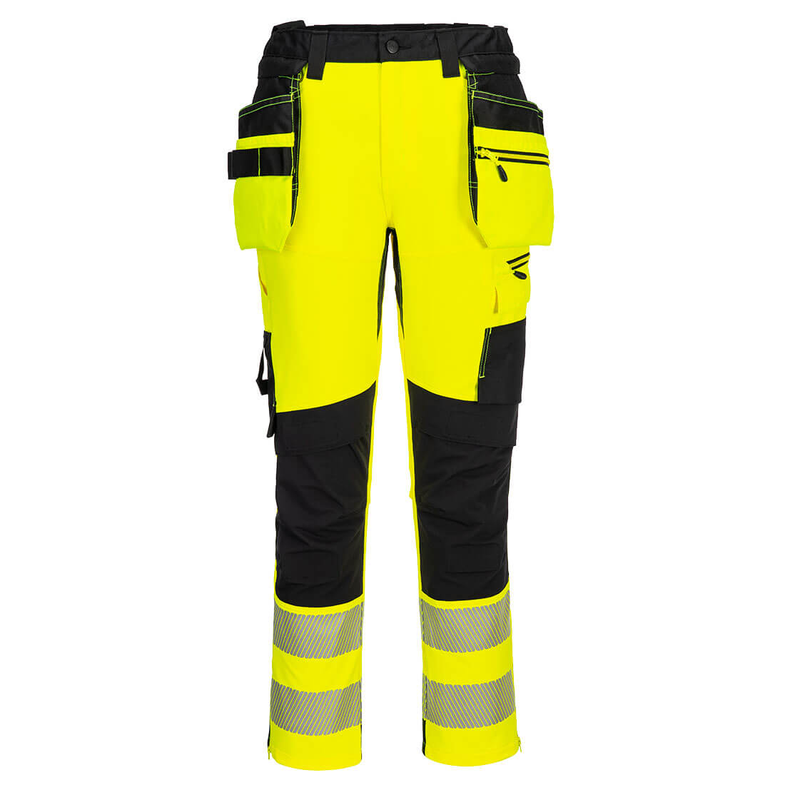 DX4-Hi-Vis Broek met afneembare holsterzakken (regular)