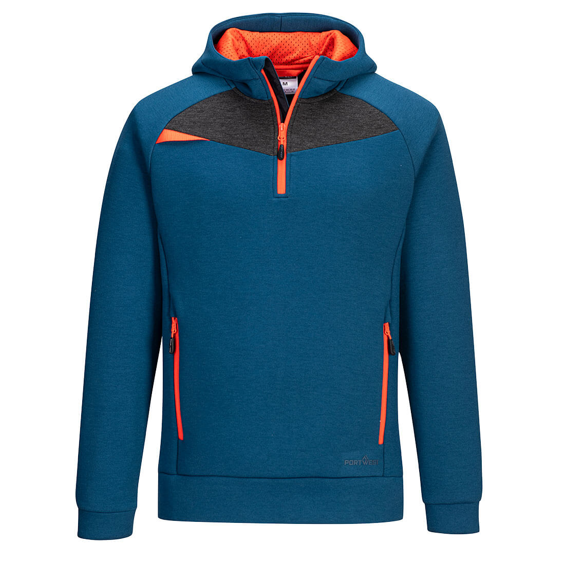 DX4 Hoodie met kwart rits
