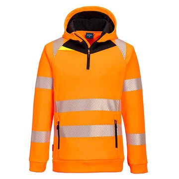 DX4 Hi-Vis 1/4 Hoodie met rits