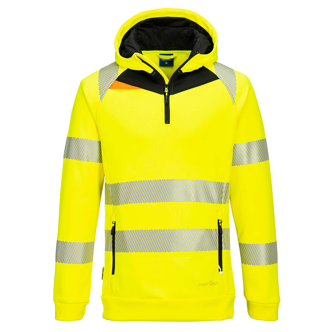 DX4 Hi-Vis 1/4 Hoodie met rits