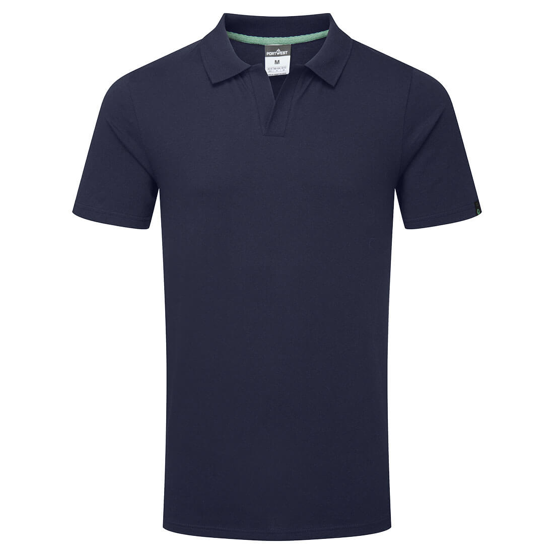 Recyclebaar Poloshirt van biologisch katoen
