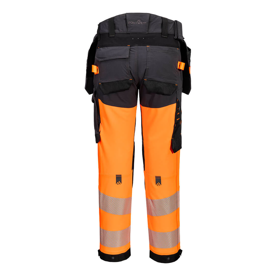 EV4 Hi-Vis stretch broek met afneembare holsterzak klasse 1 (regular)