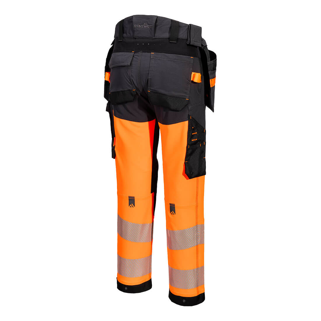 EV4 Hi-Vis stretch broek met afneembare holsterzak klasse 1 (regular)