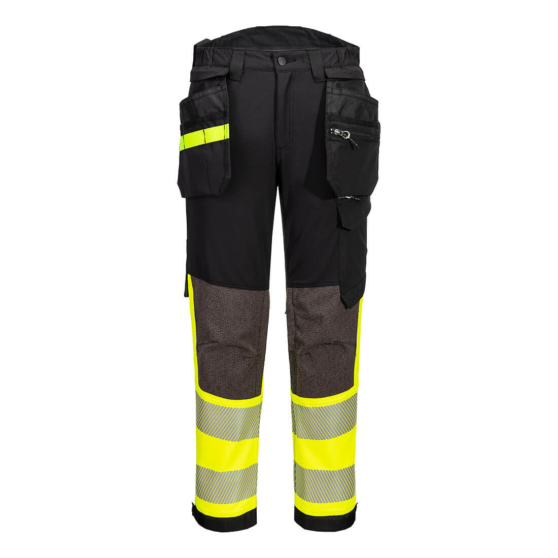 EV4 Hi-Vis stretch broek met afneembare holsterzak klasse 1 (regular)