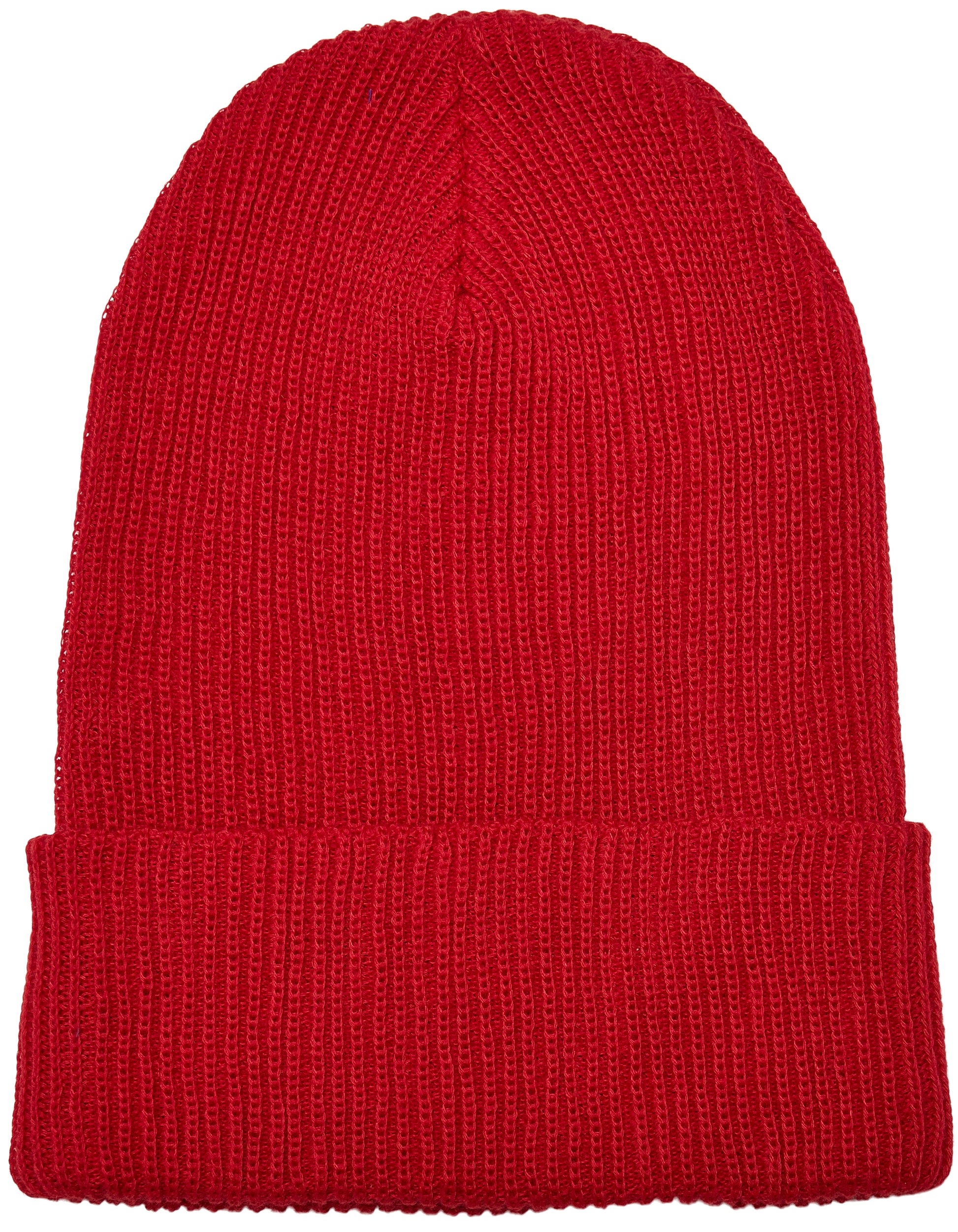 Recycled Yarn Ribbed Knit Beanie