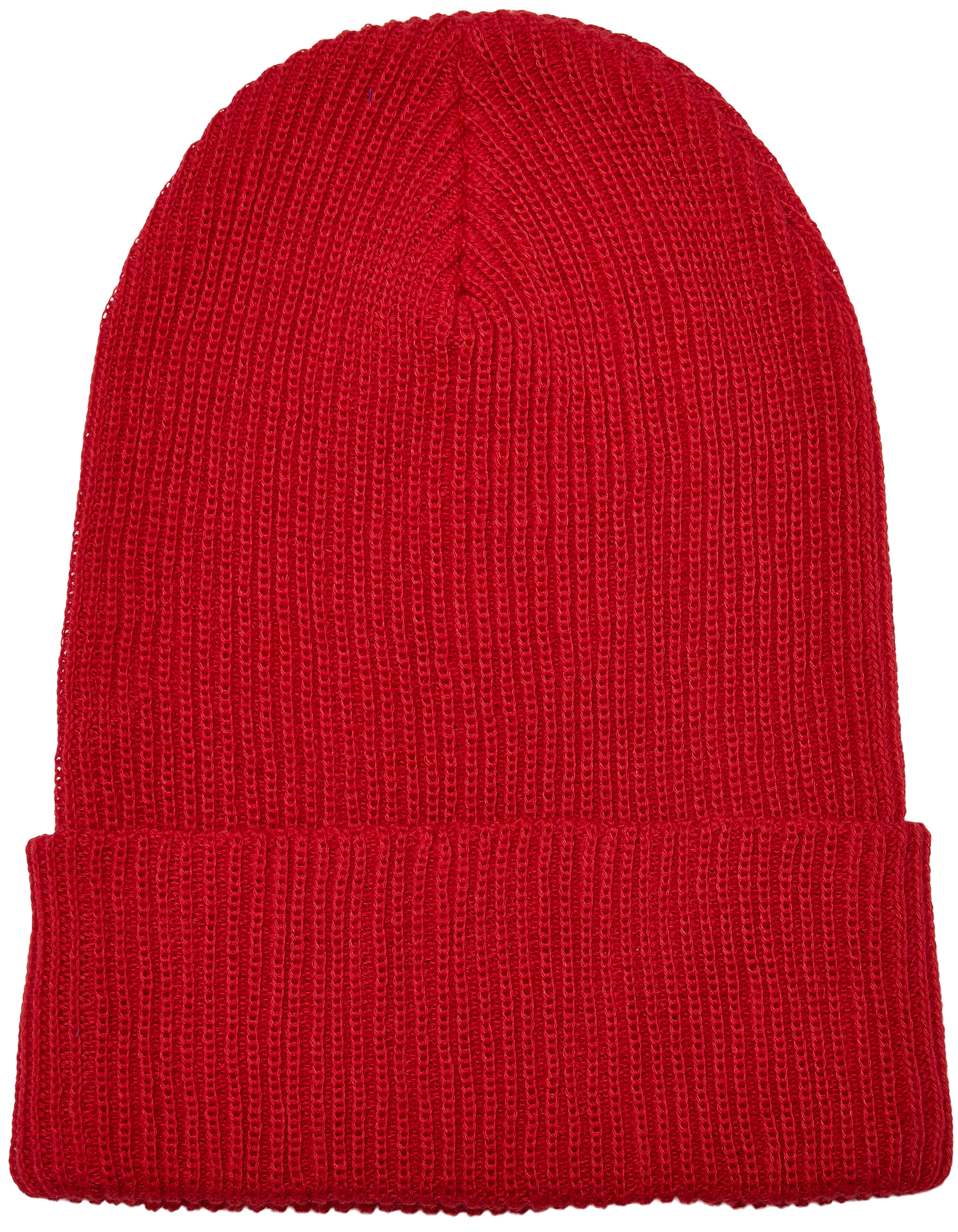 Recycled Yarn Ribbed Knit Beanie