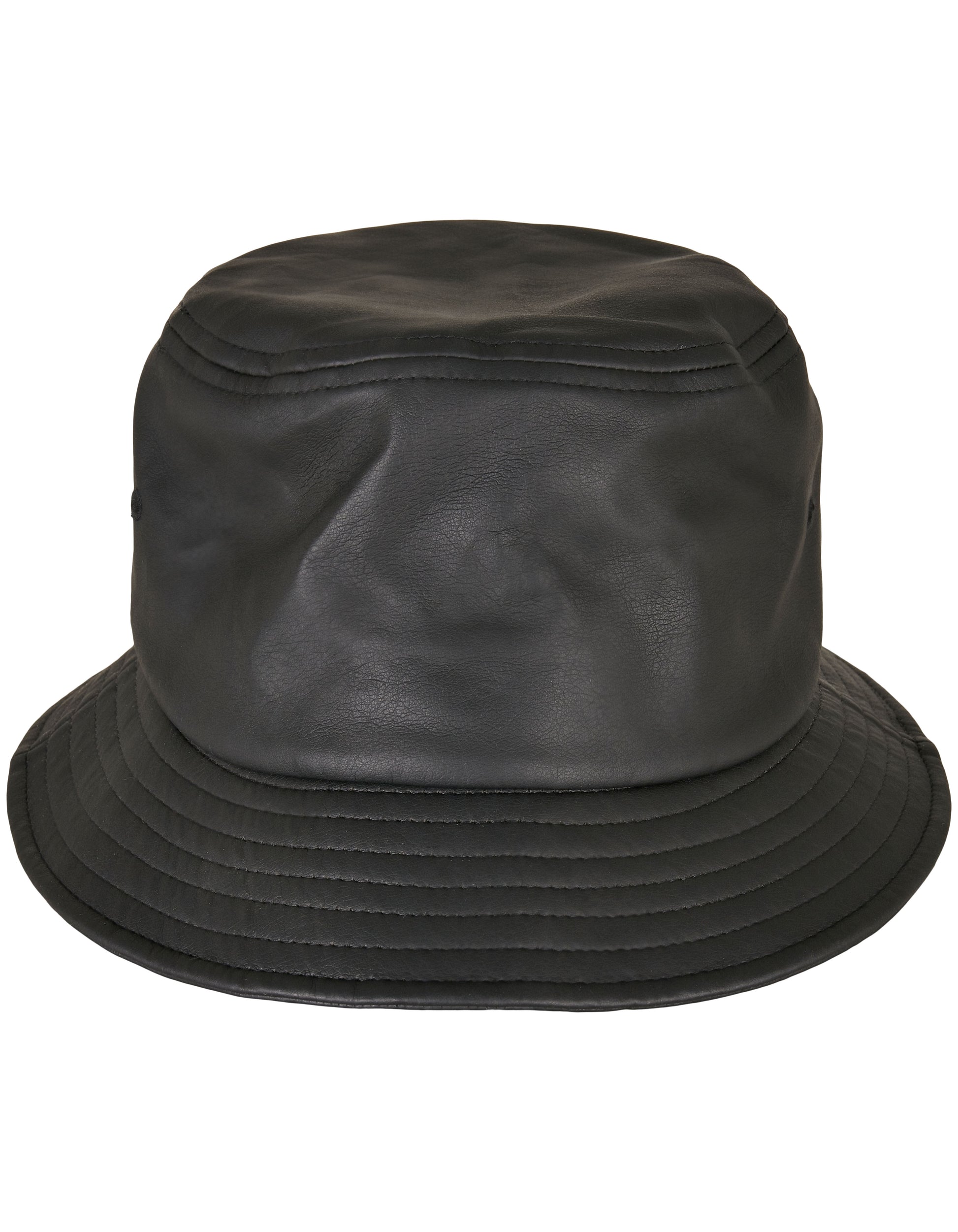Imitation Leather Bucket Hat