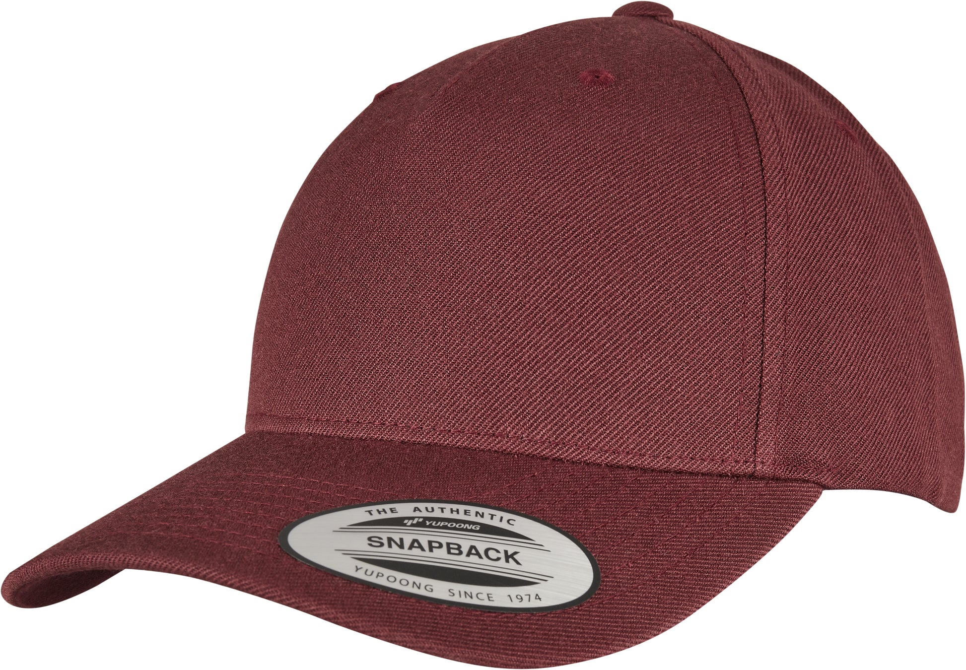YP Classics 5-Panel Premium Curved Visor Snapback Cap
