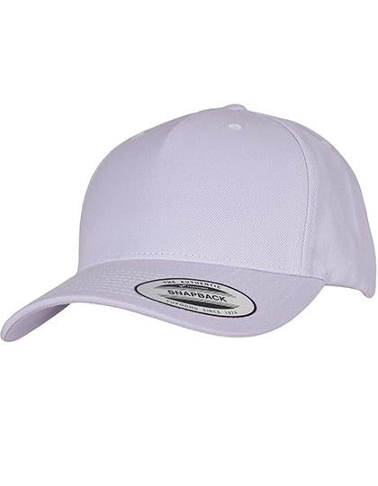 YP Classics 5-Panel Premium Curved Visor Snapback Cap