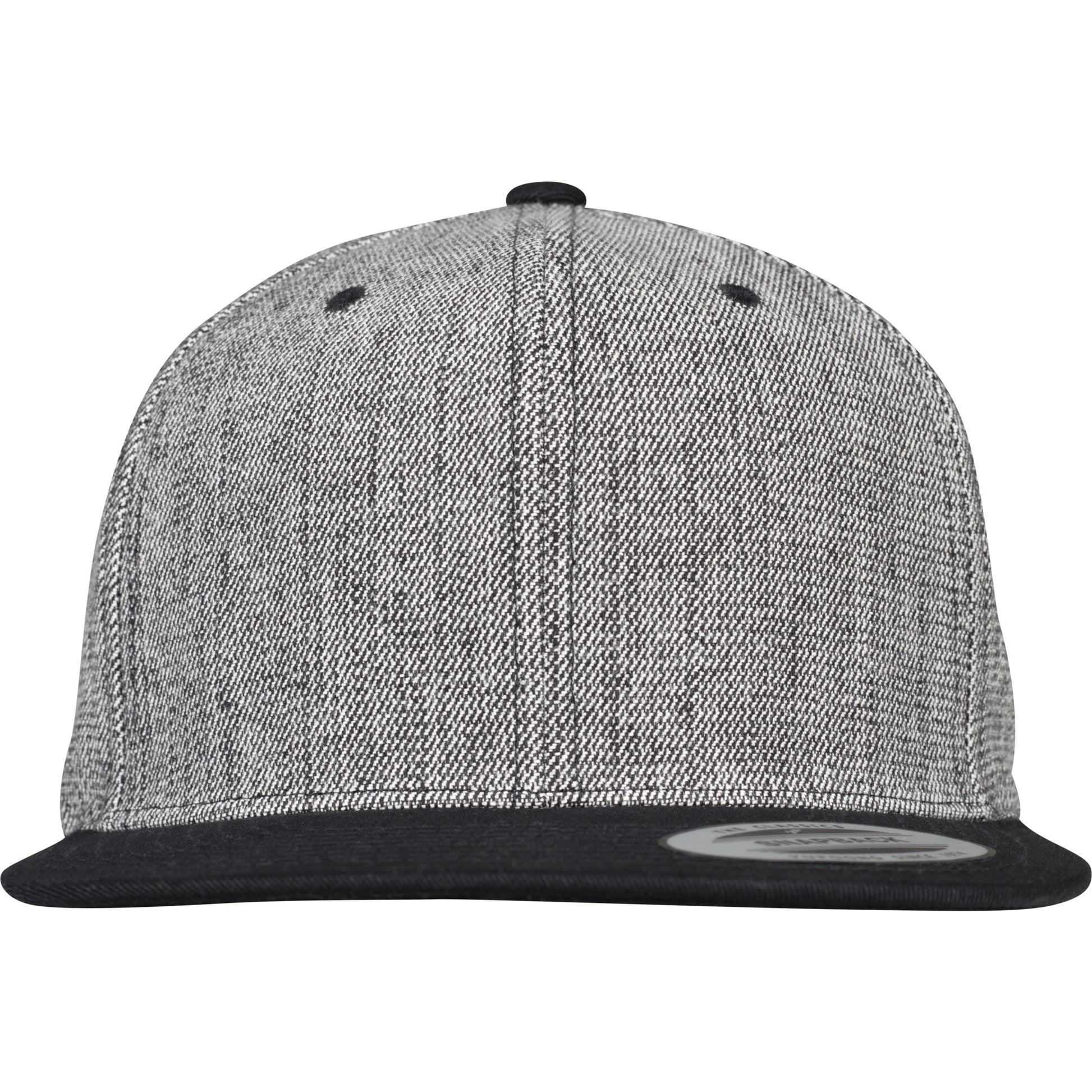 Melange Solid Snapback