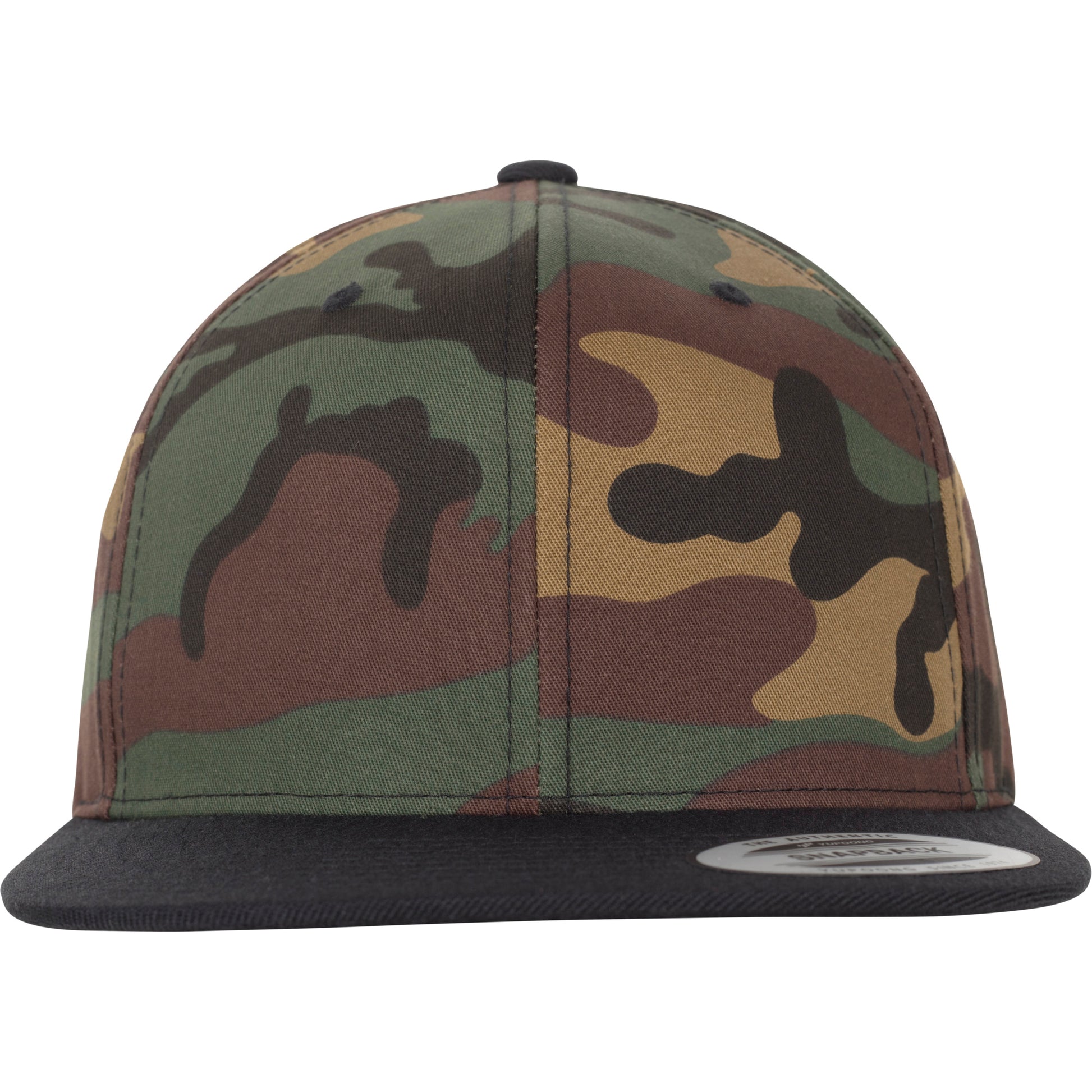 Classic Snapback 2-Tone Camo Cap