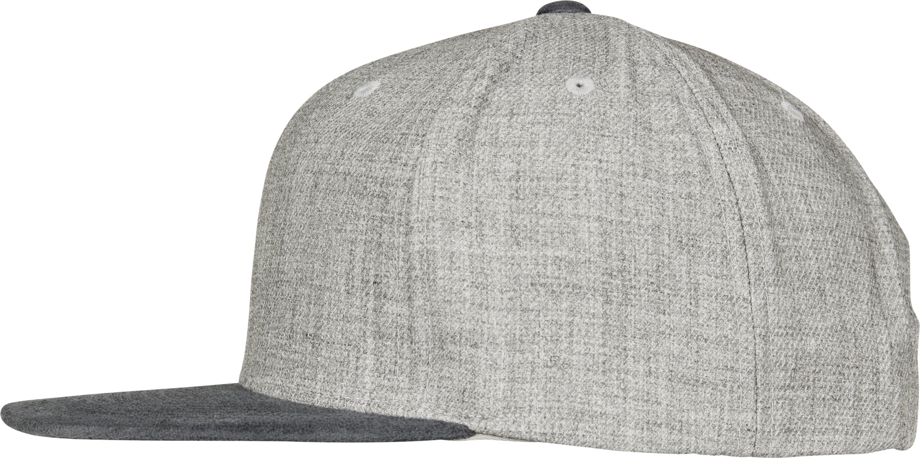 Melange Velour Snapback