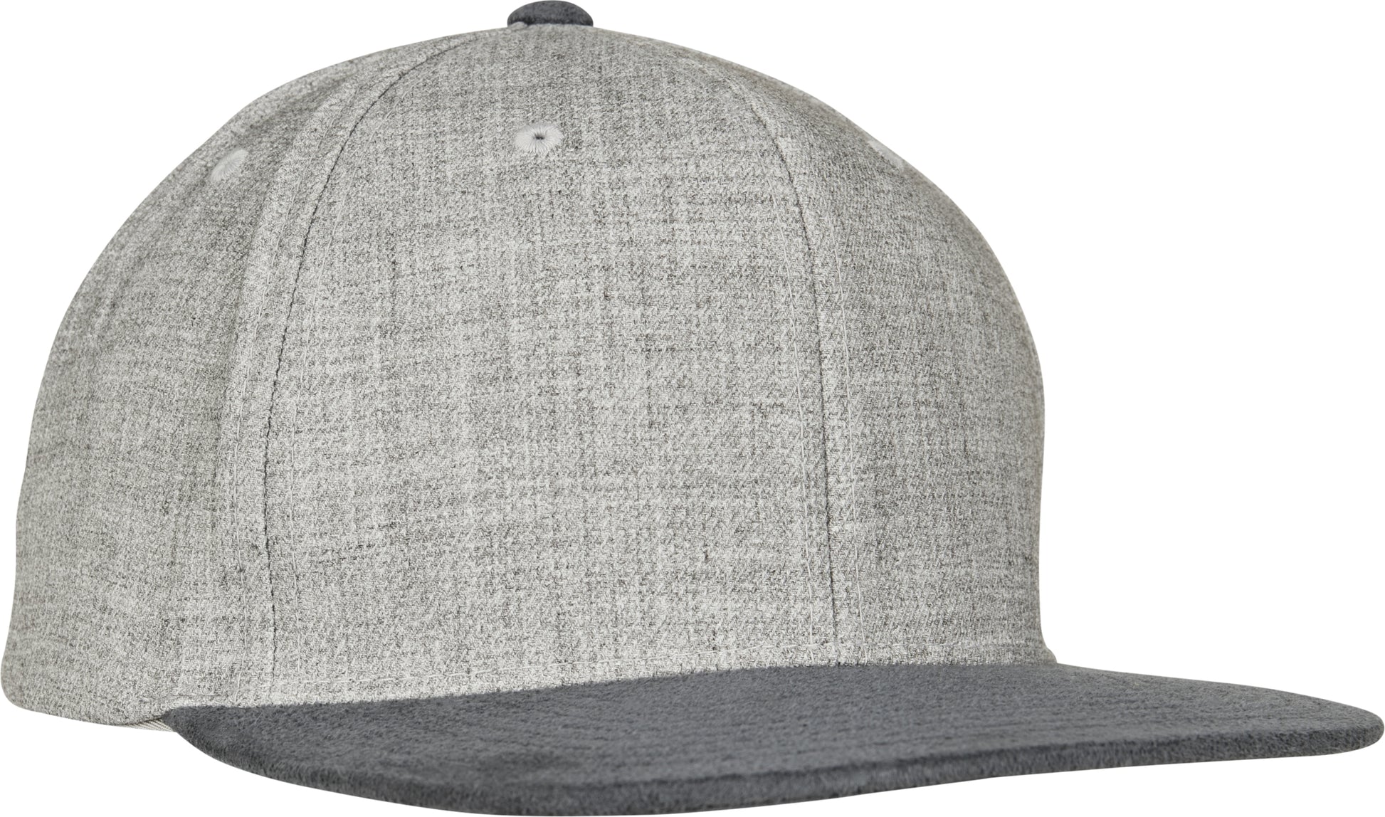 Melange Velour Snapback