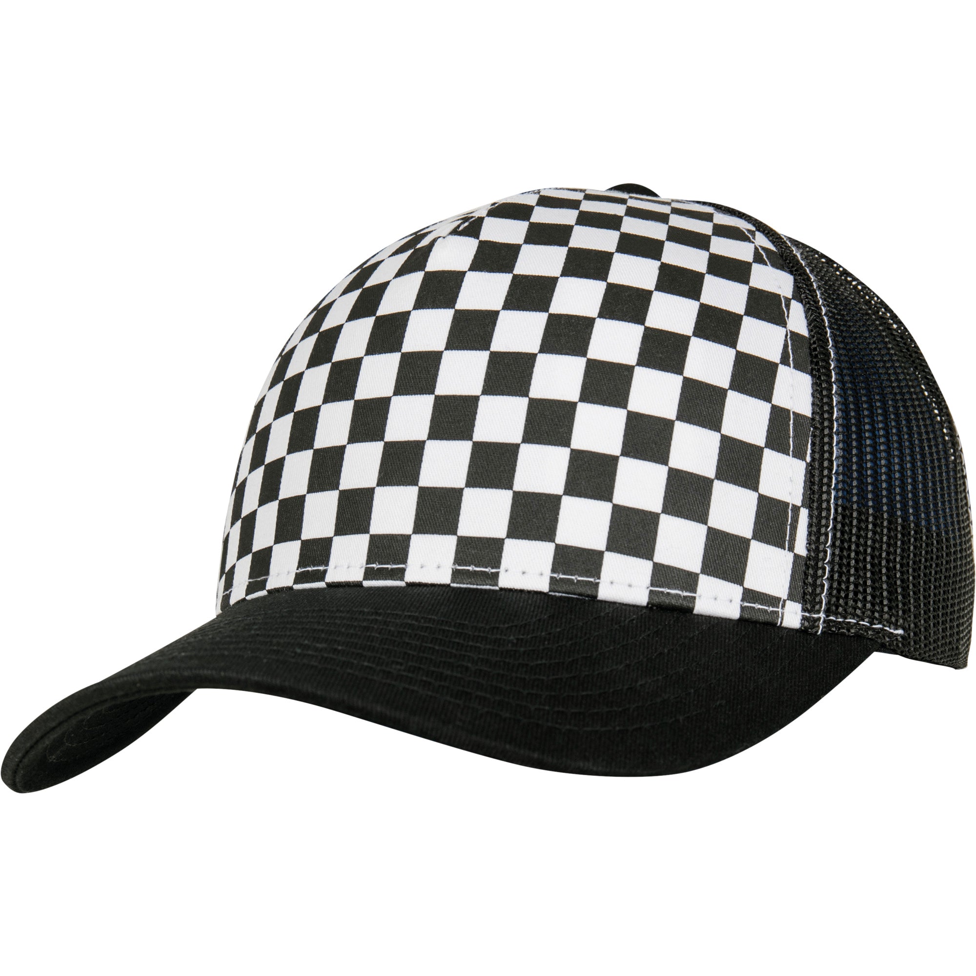 Checkerboard Retro Trucker