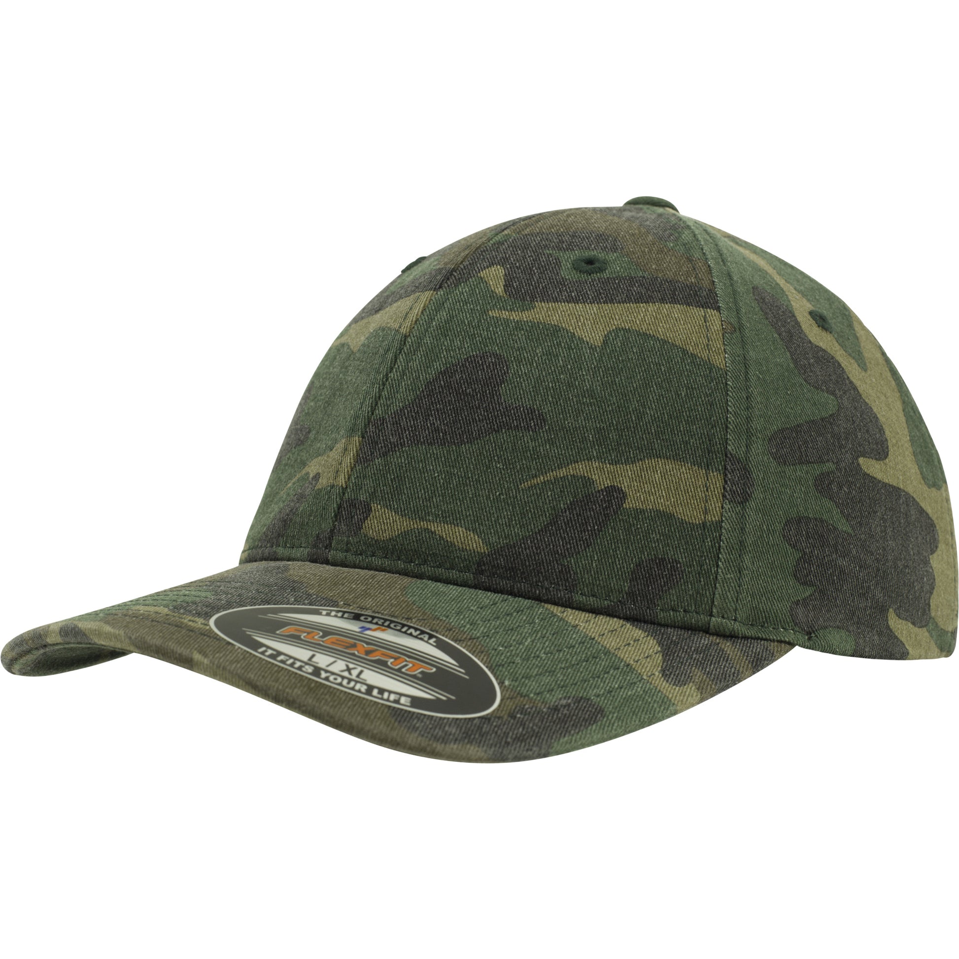 Flexfit Garmet Washed Camo Cap