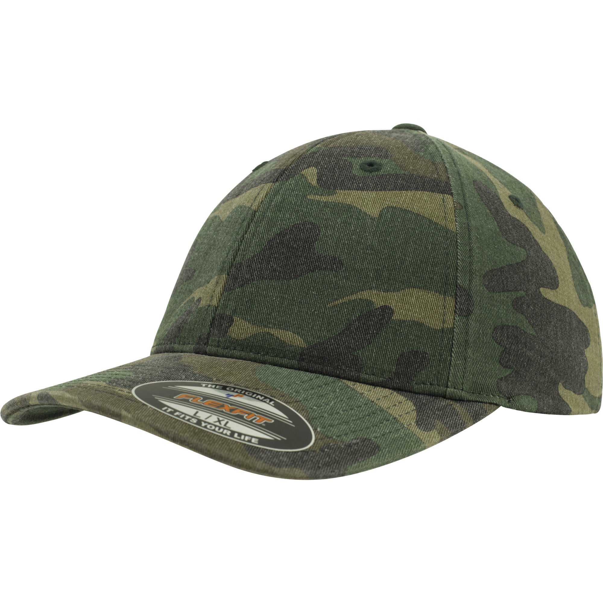 Flexfit Garmet Washed Camo Cap