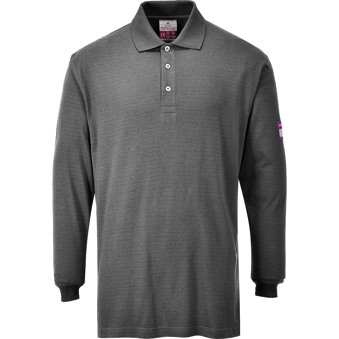 Vlamvertragende Modaflame Antistatische lange mouw Polo Shirt