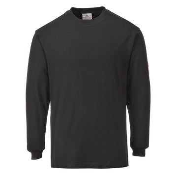 Vlamvertragende Modaflame Anti-statisch T-Shirt Lange Mouw