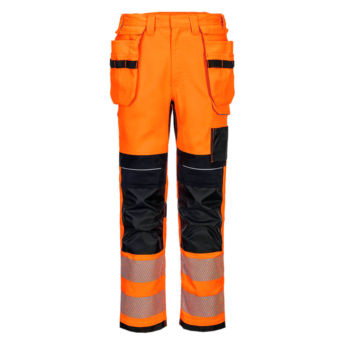 PW3 Vlamvertragende Modaflame Hi-Vis werkbroek met holsterzakken (regular)