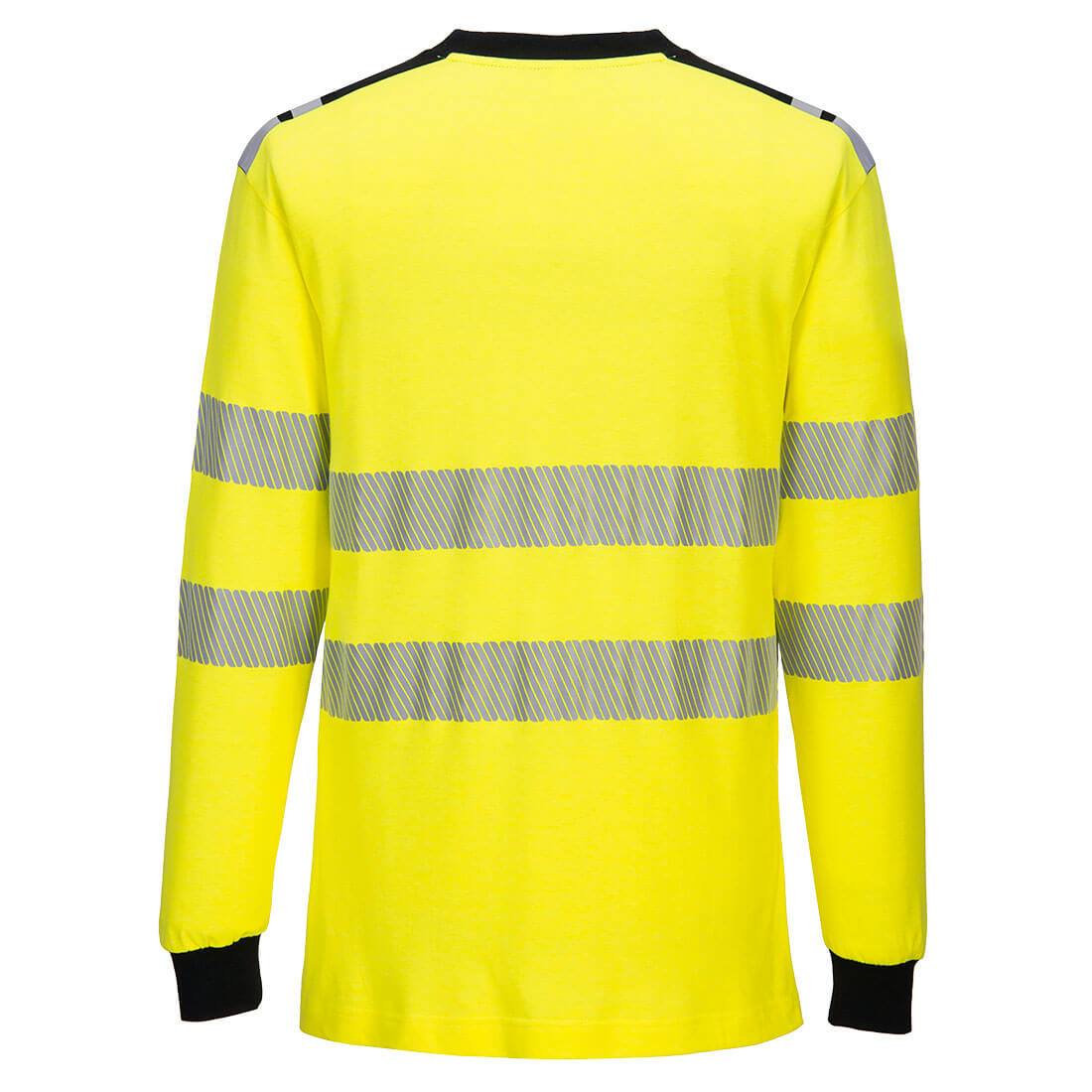 PW3 Modaflame gebreid Hi-Vis FR T-shirt met lange mouwen