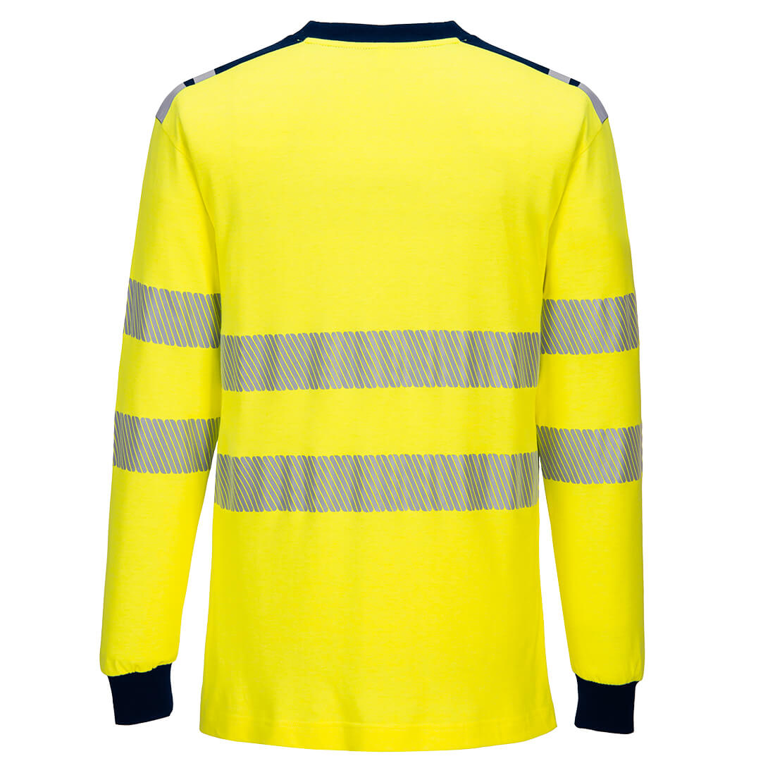PW3 Modaflame gebreid Hi-Vis FR T-shirt met lange mouwen