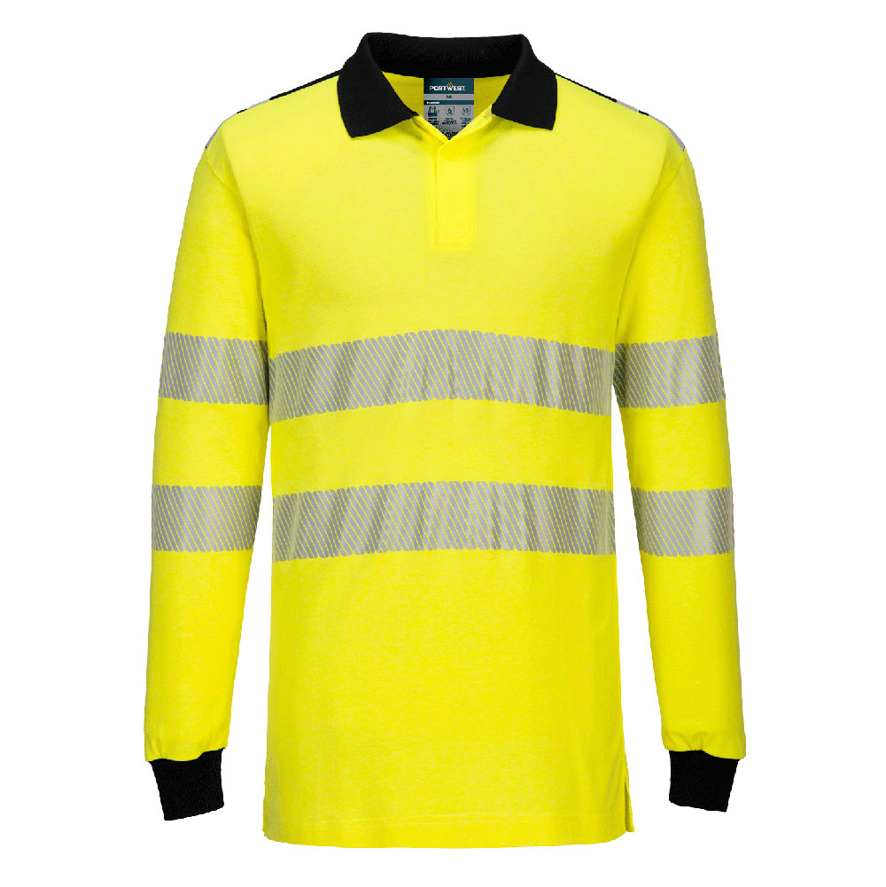 PW3 Vlamvertragende Modaflame Hi-Vis Poloshirt