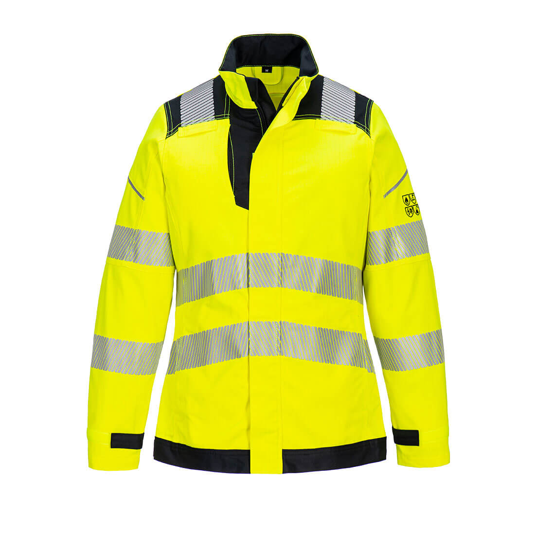 PW3 Vlamvertragende Modaflame Hi-Vis dames werkbroek (regular)